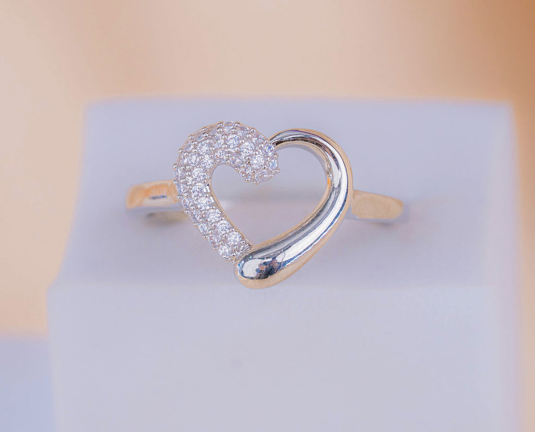Anillo Corazón Dual Ref: A1982