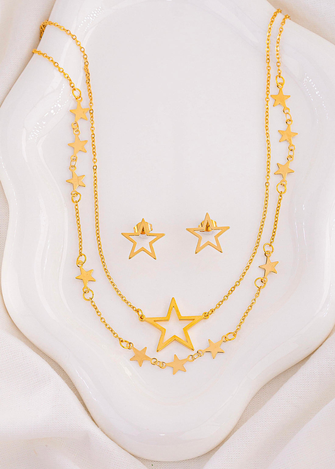 Set Collar + Aretes Altair