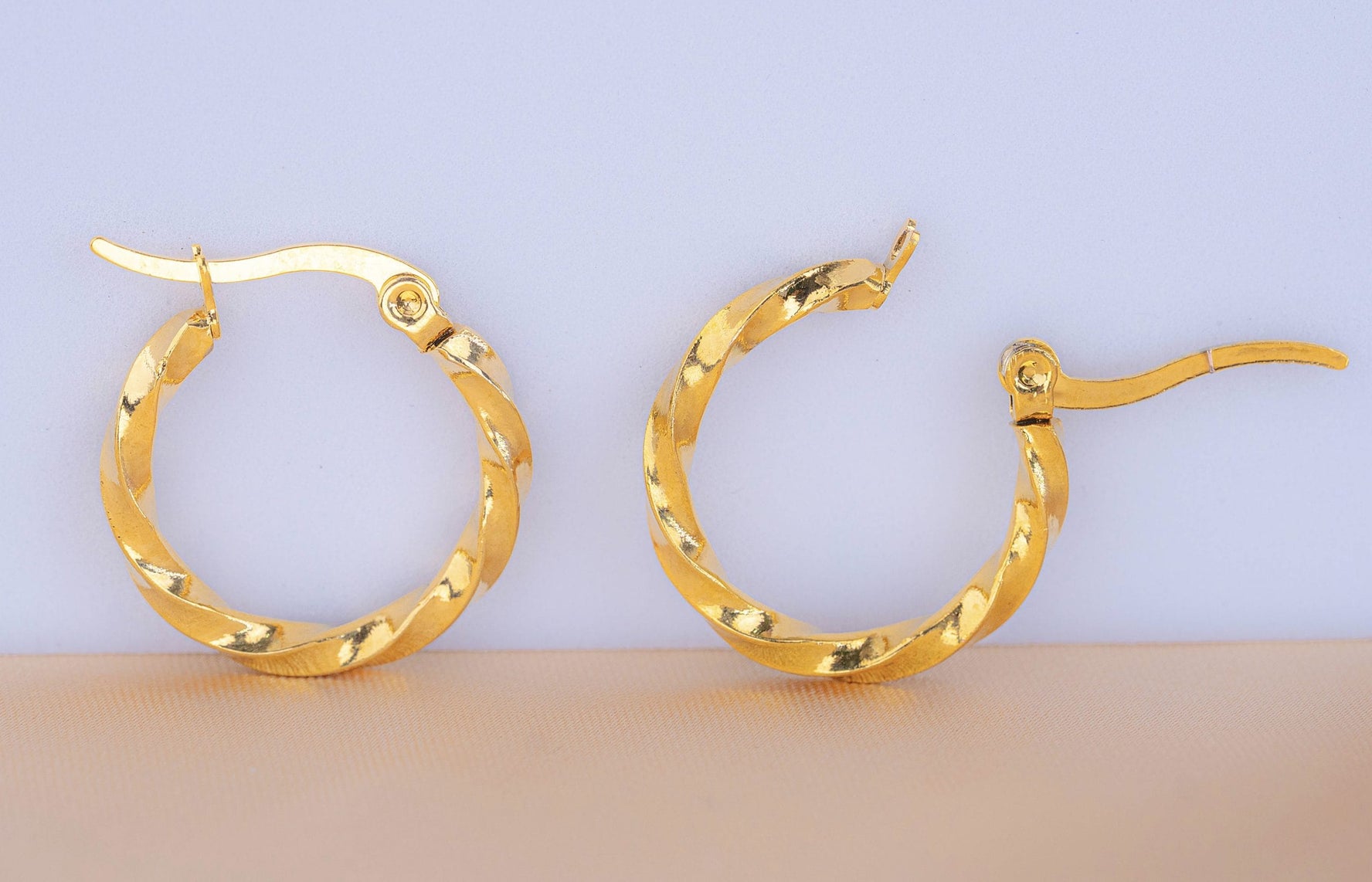 Candongas 20 mm Melcocha Doradas Ref: B2902