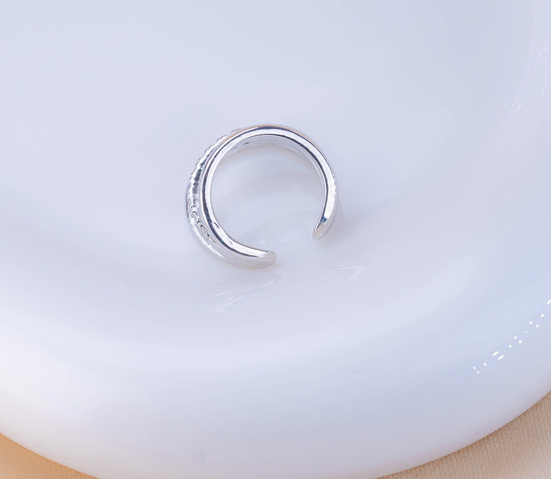 Ear Cuff Nova Plateado Ref: E1046
