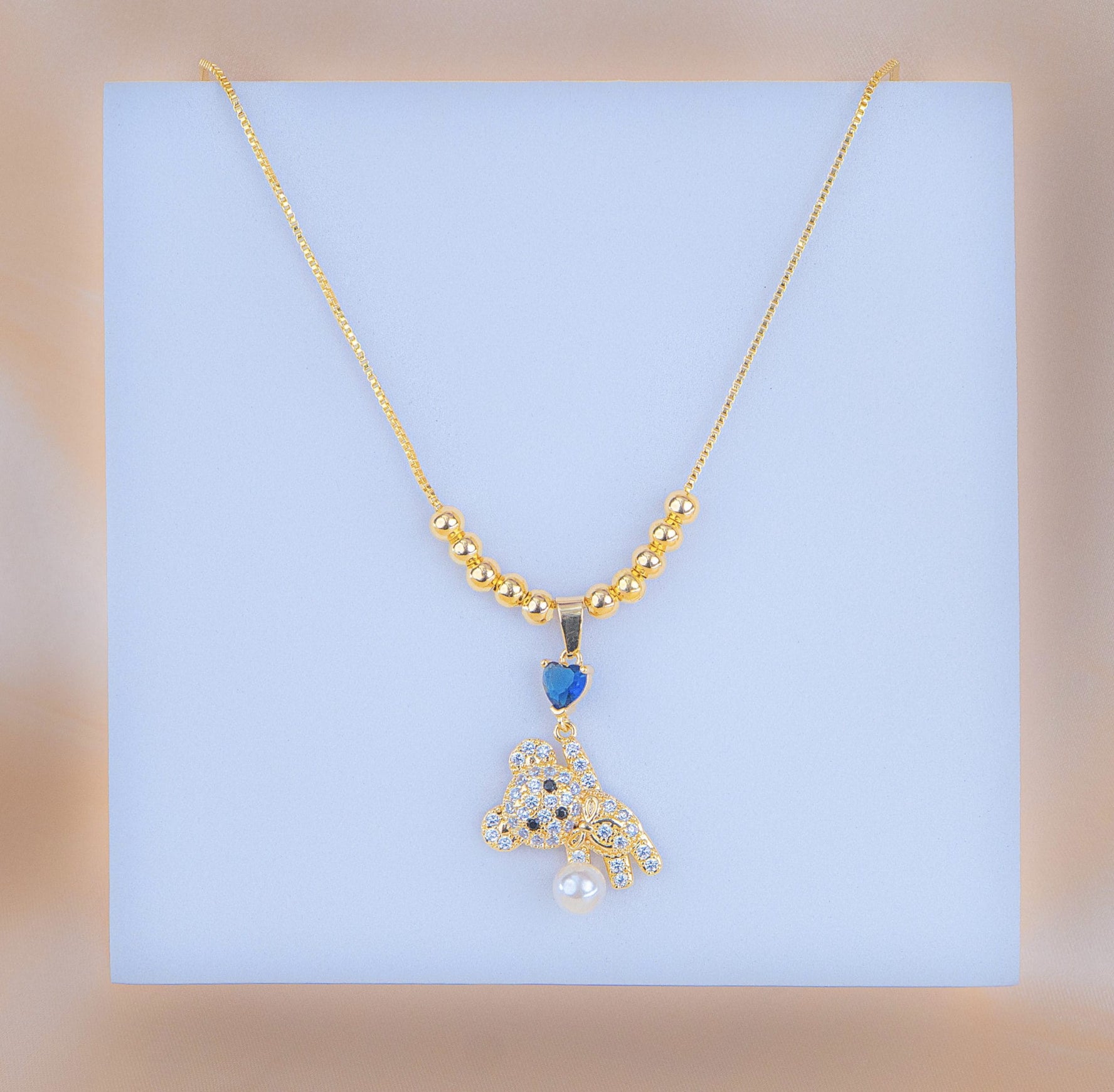 Cadena Oso Corazón Ref: C944