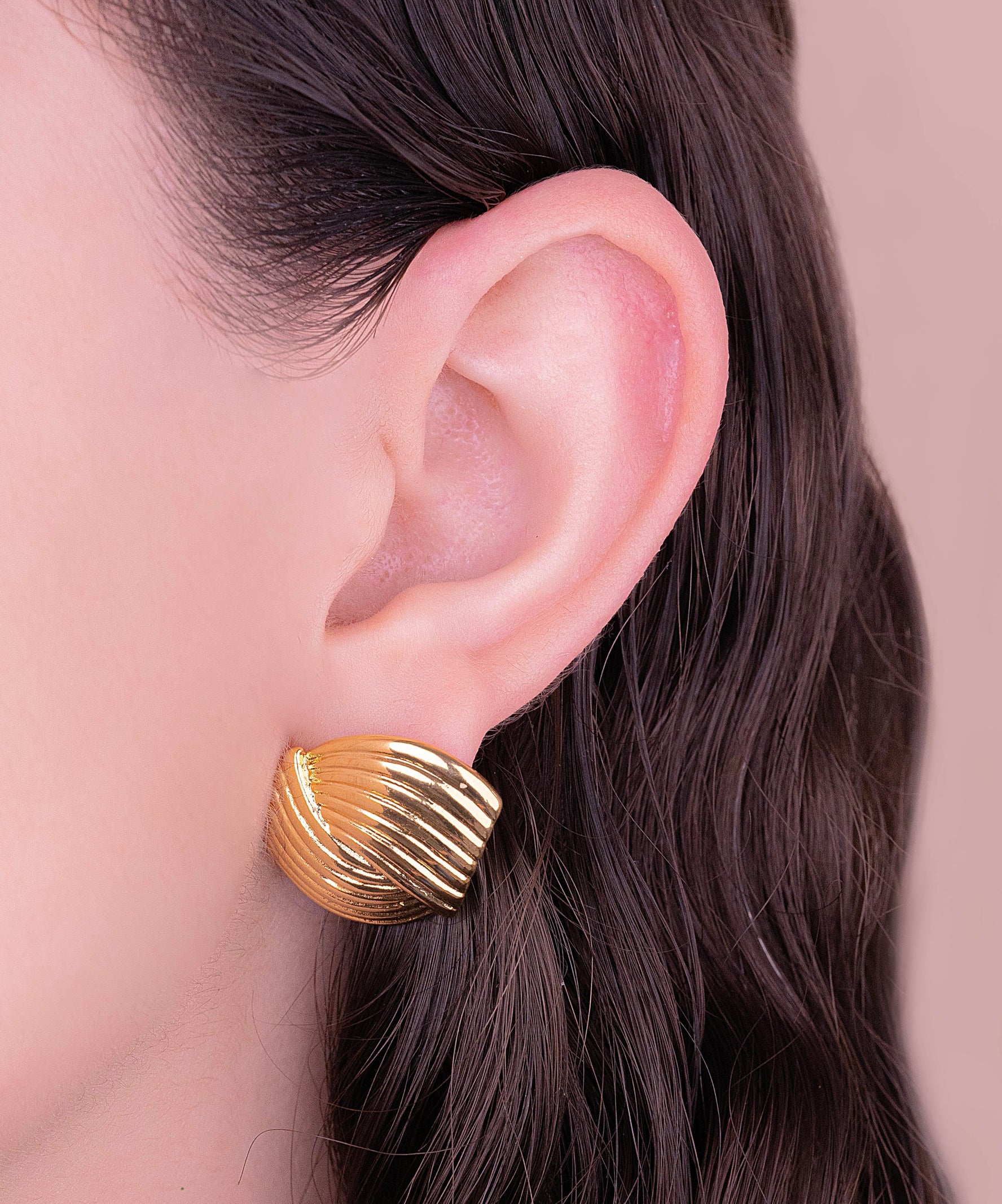 Aretes Amara Dorados Ref: B531