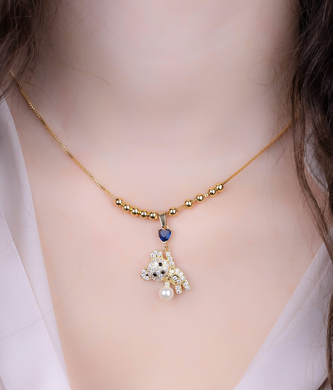 Cadena Oso Corazón Ref: C944