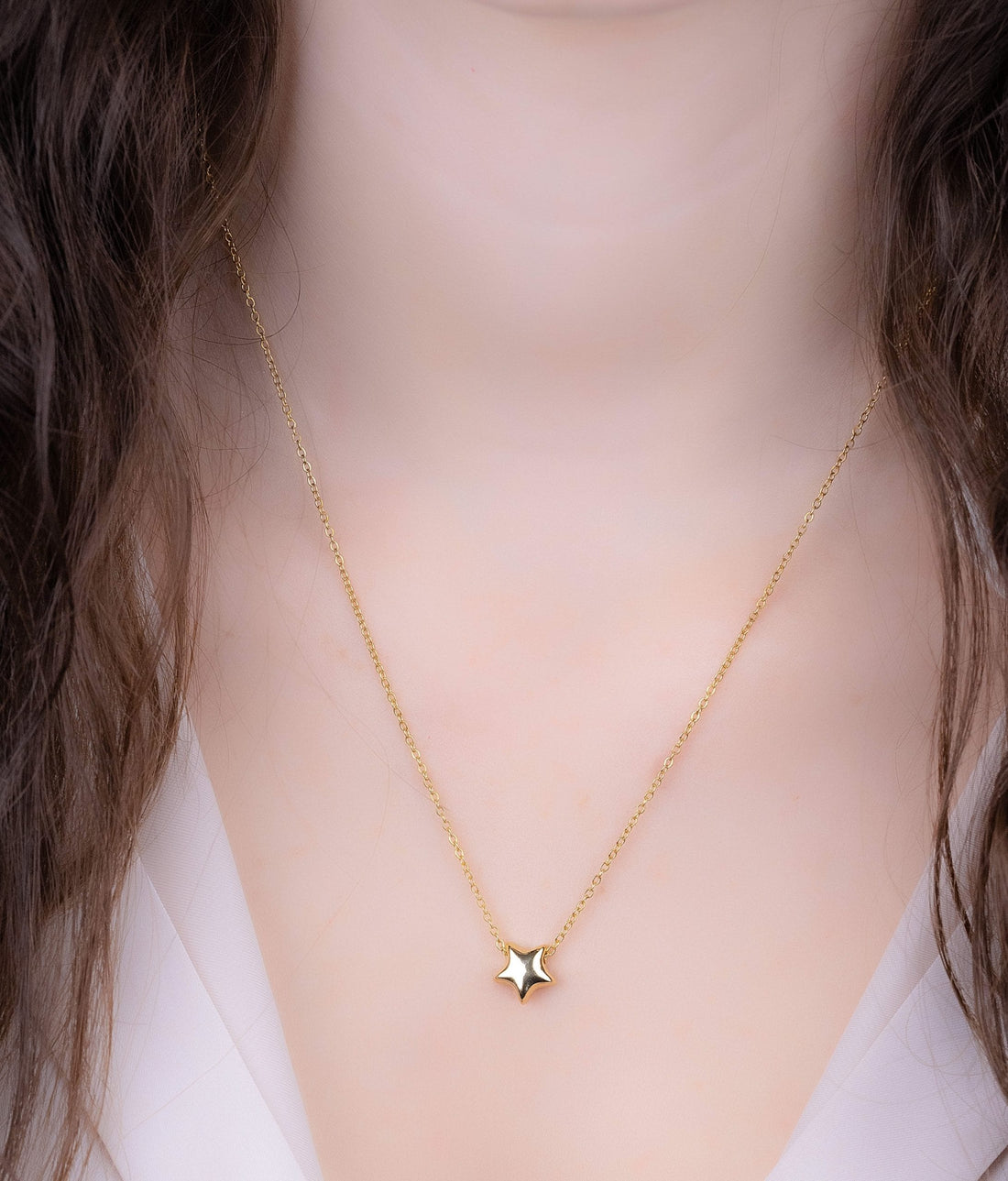 Juego Estrella Perlas Dorado Ref: G350