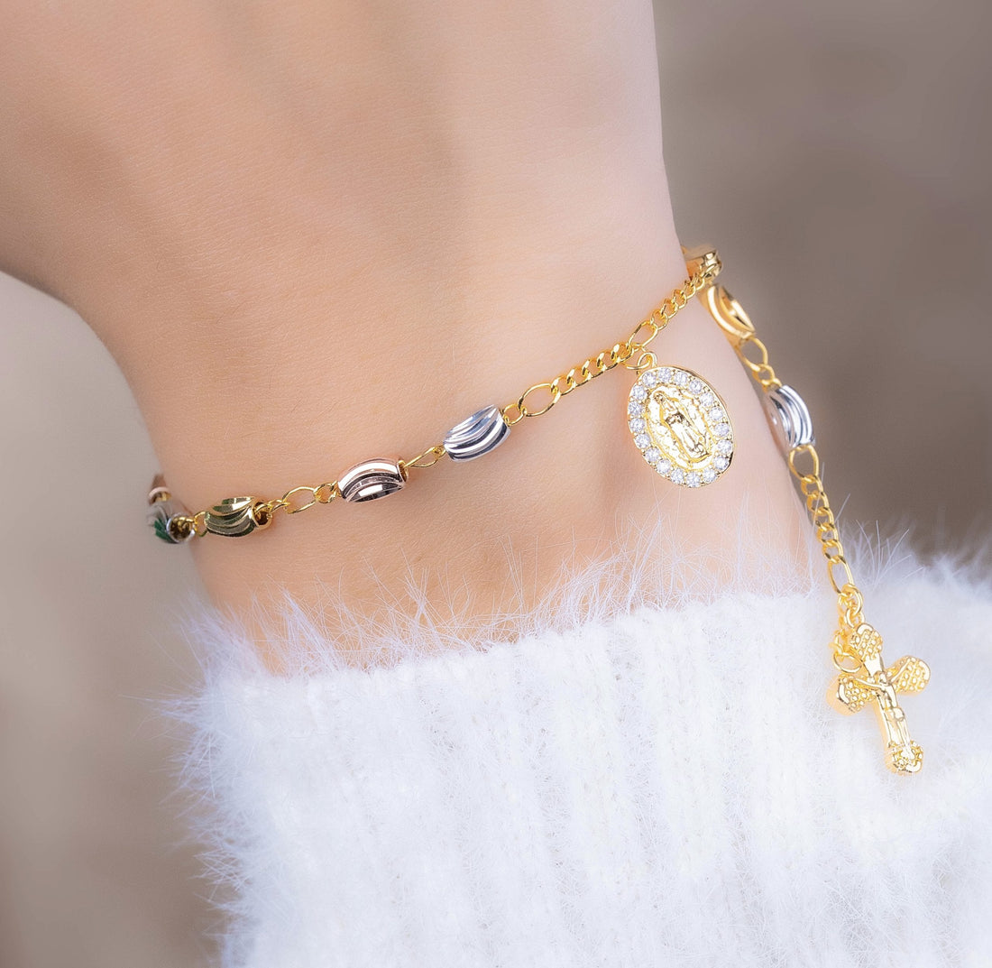 Denario Virgen Tricolor Ref: I590