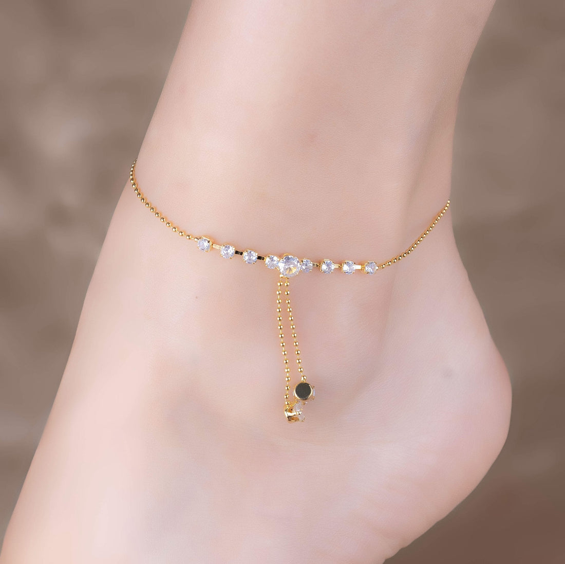 Tobillera Lucenia Dorada Ref: M434