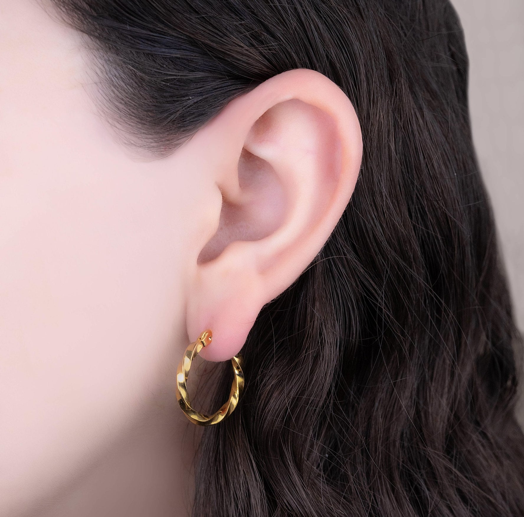 Candongas 20 mm Melcocha Doradas Ref: B2902