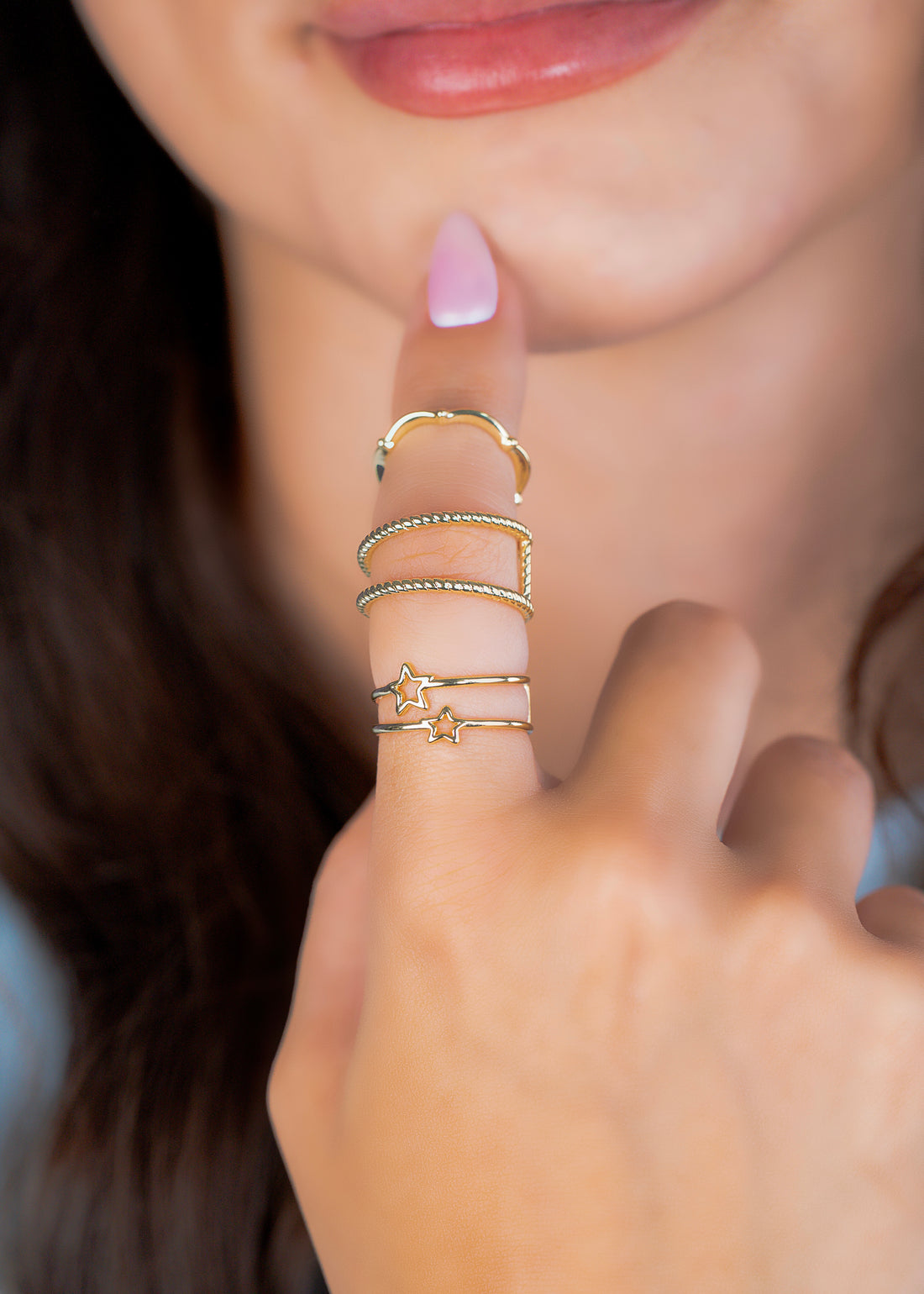 Ser X 3 Anillos Cielo