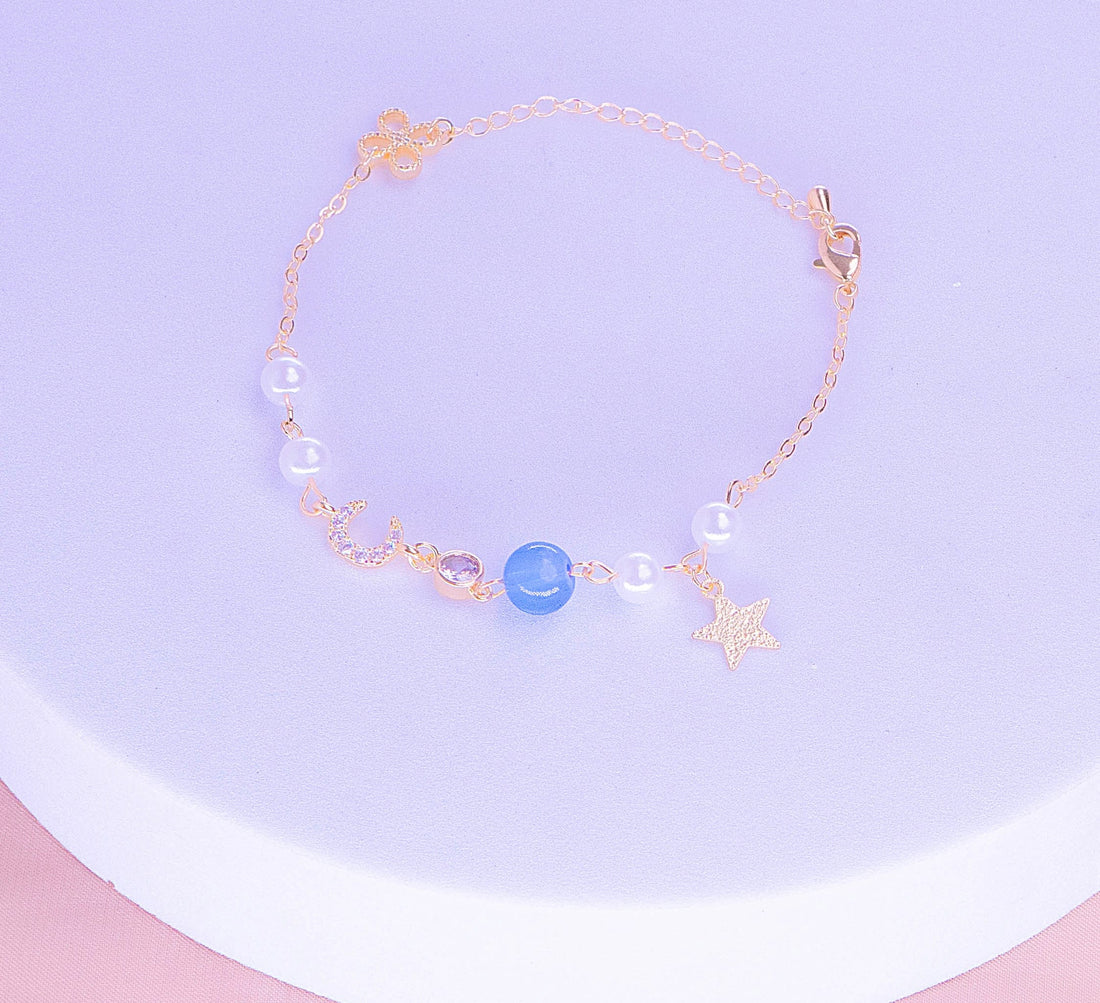 Pulsera Estelar Dorada Ref: I313
