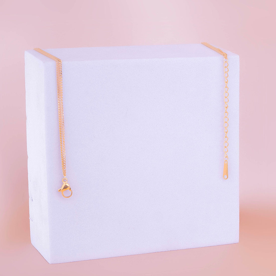 Collar Doble Corazones Ref:D030