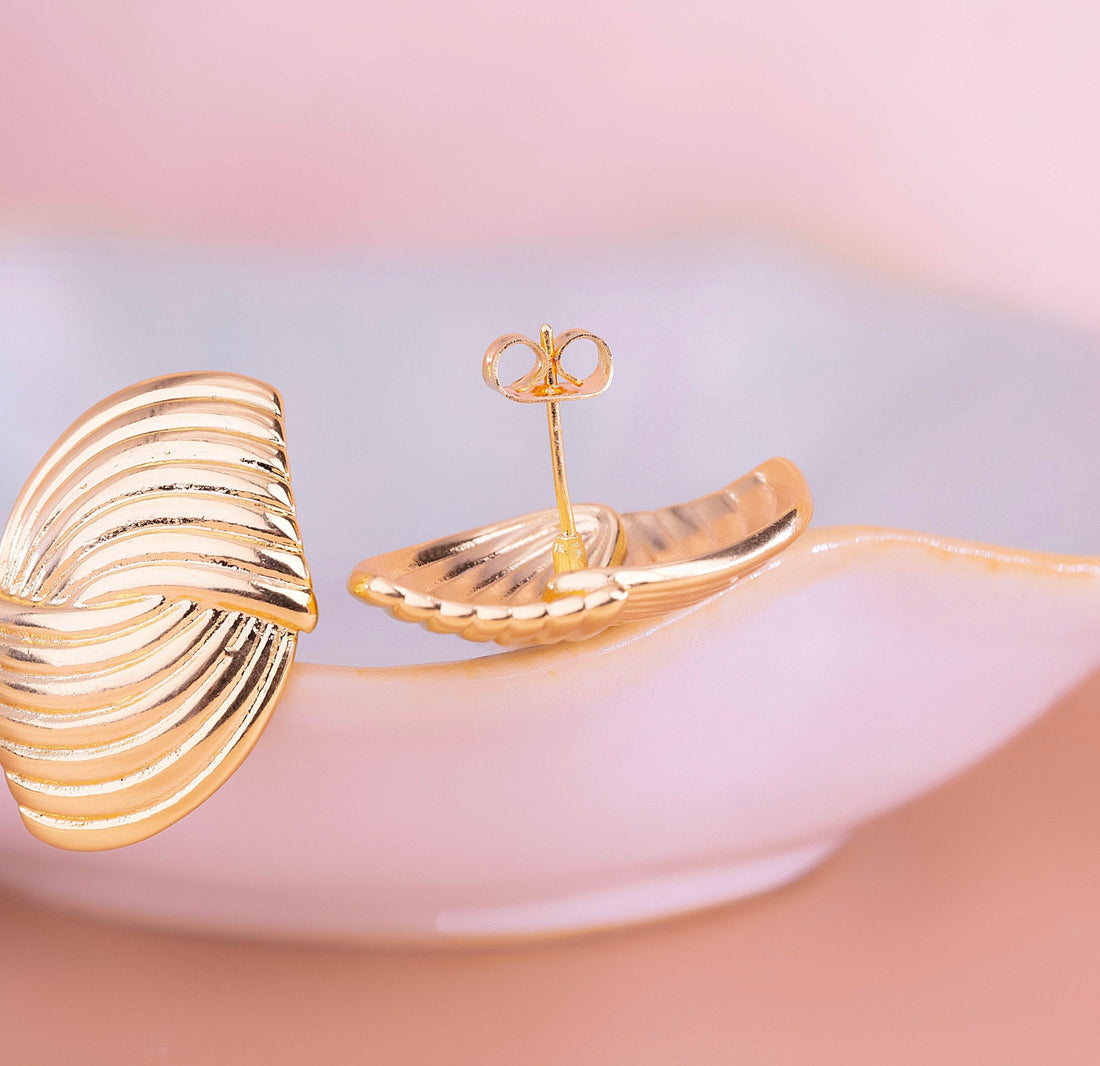 Aretes Amara Dorados Ref: B531