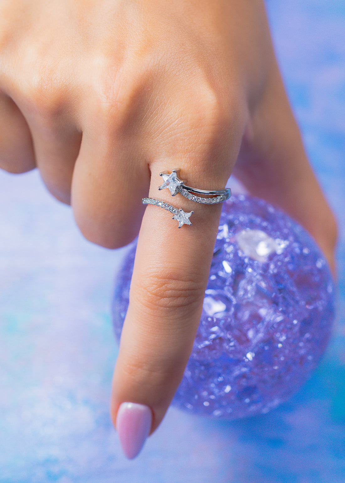 Anillo Alhena Plateado