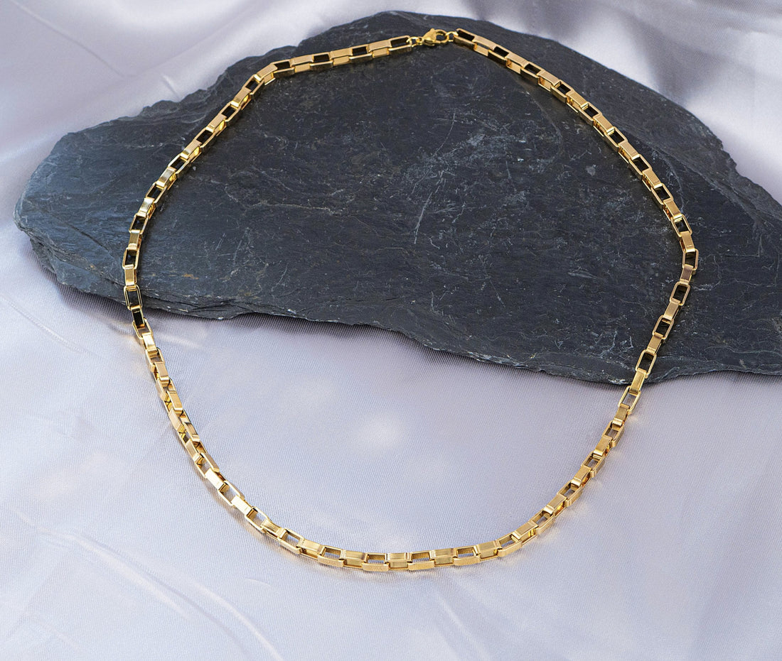 Cadena Atlas Dorada Ref: F868