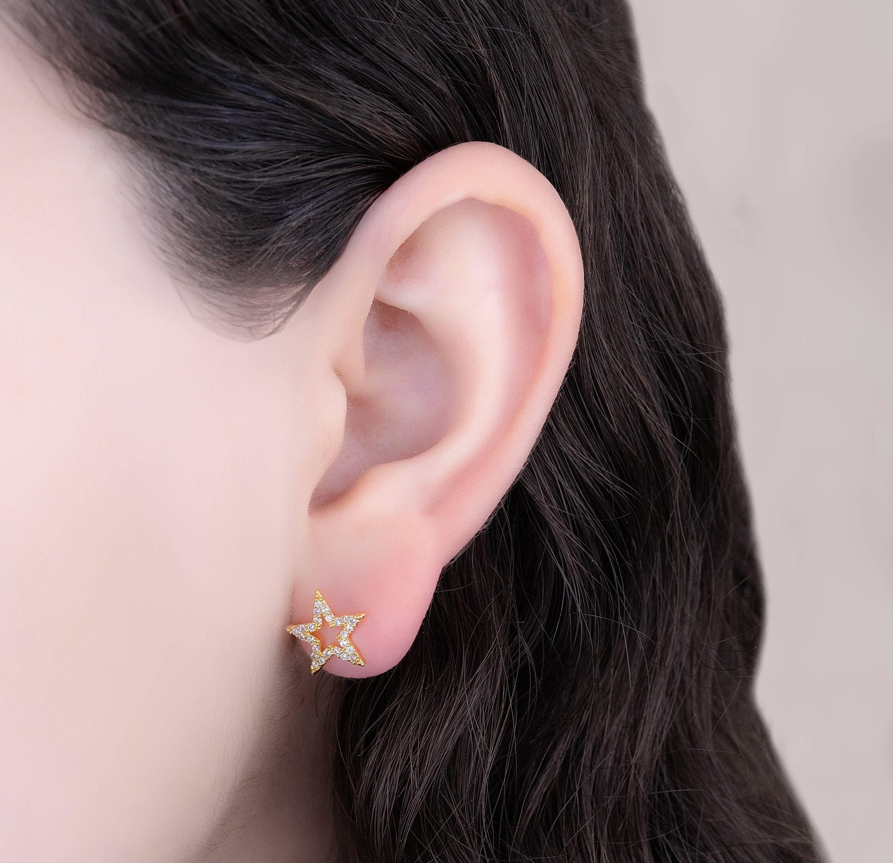 Topitos Seguridad Estrellas Circones Ref: L1711