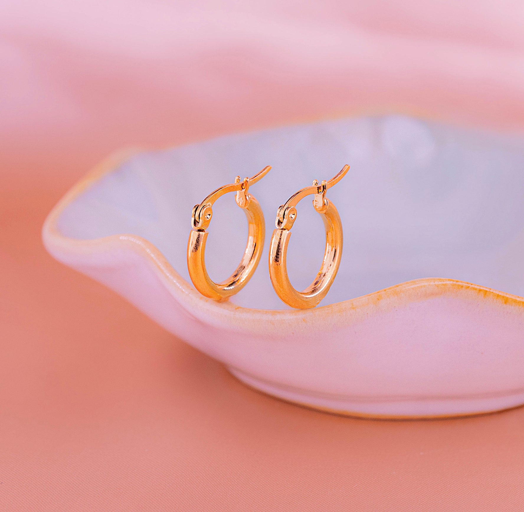 Candongas 15 mm Doradas Ref:B1028