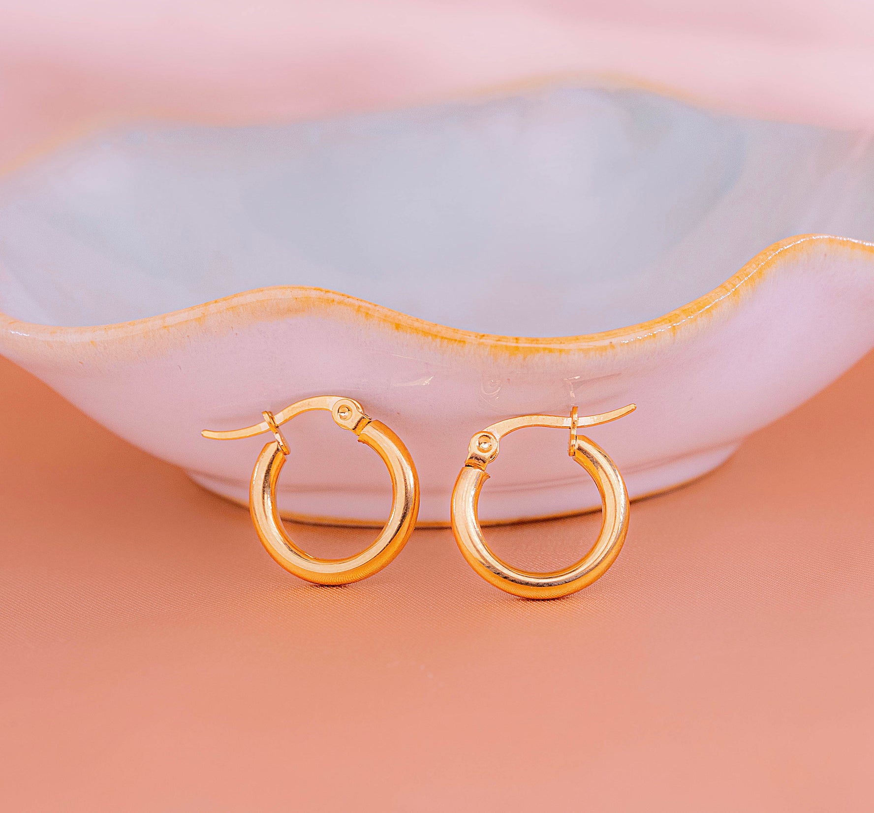 Candongas 15 mm Doradas Ref:B1028