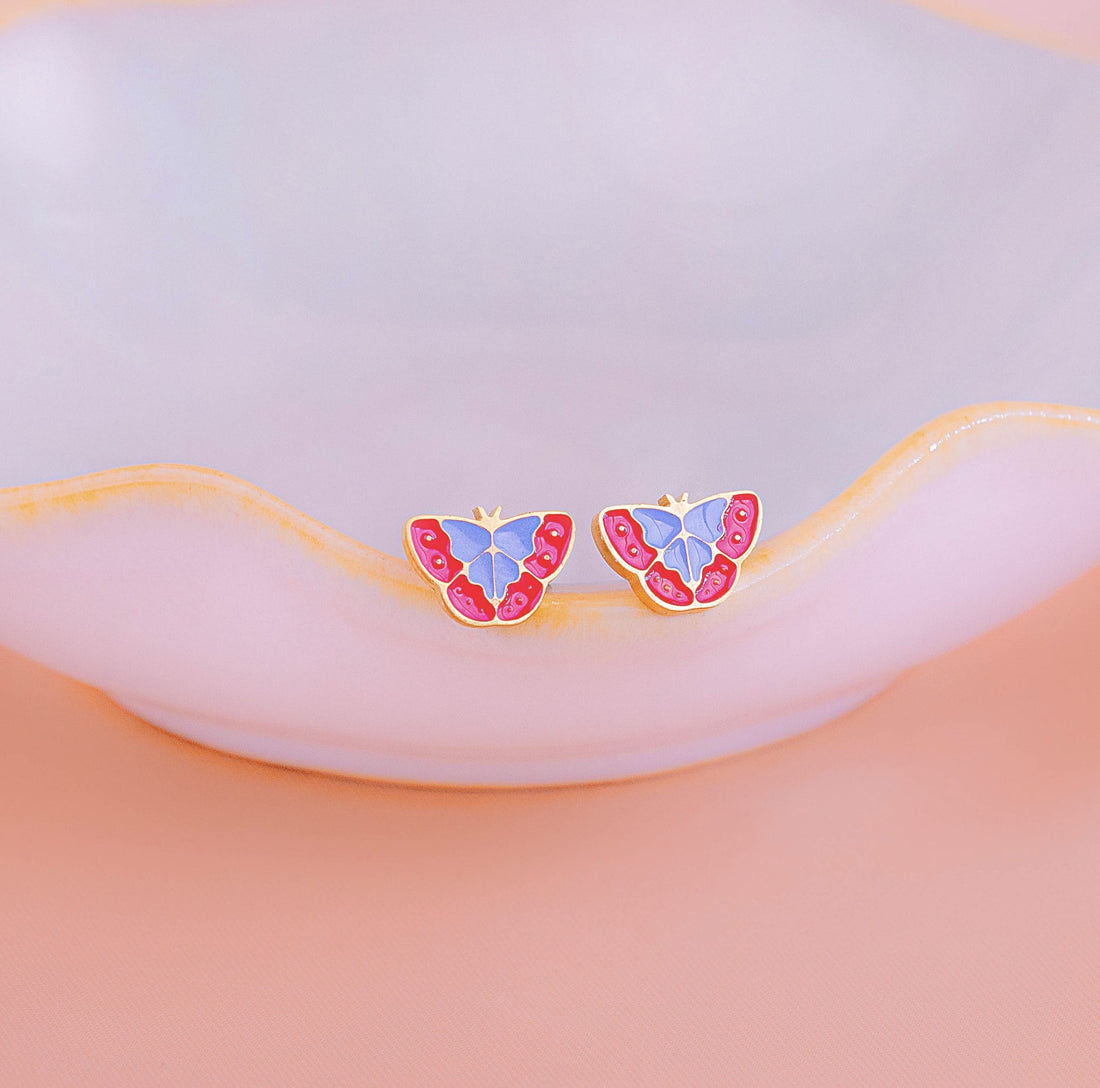 Topitos Seguridad Mariposas Colores Ref: L677