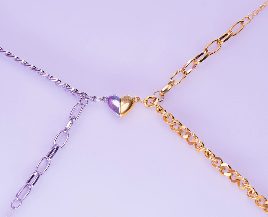 Pulseras Imán Pareja Corazón Ref: I294