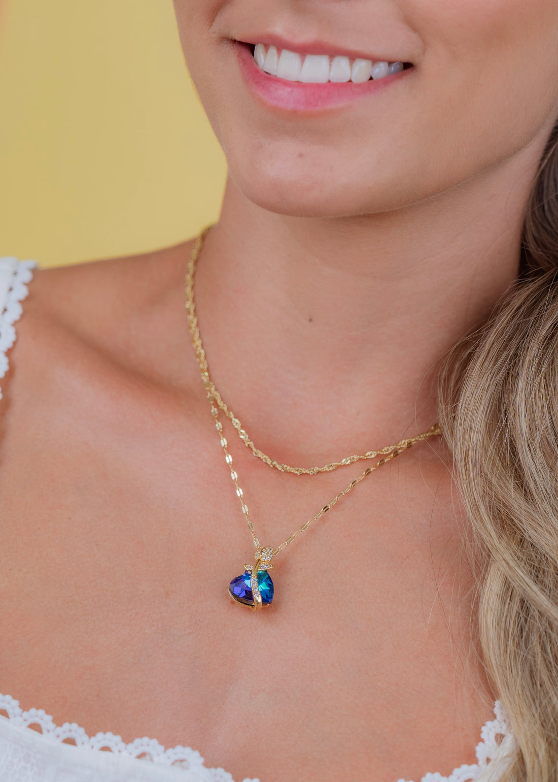 Collar Corazón Del Mar