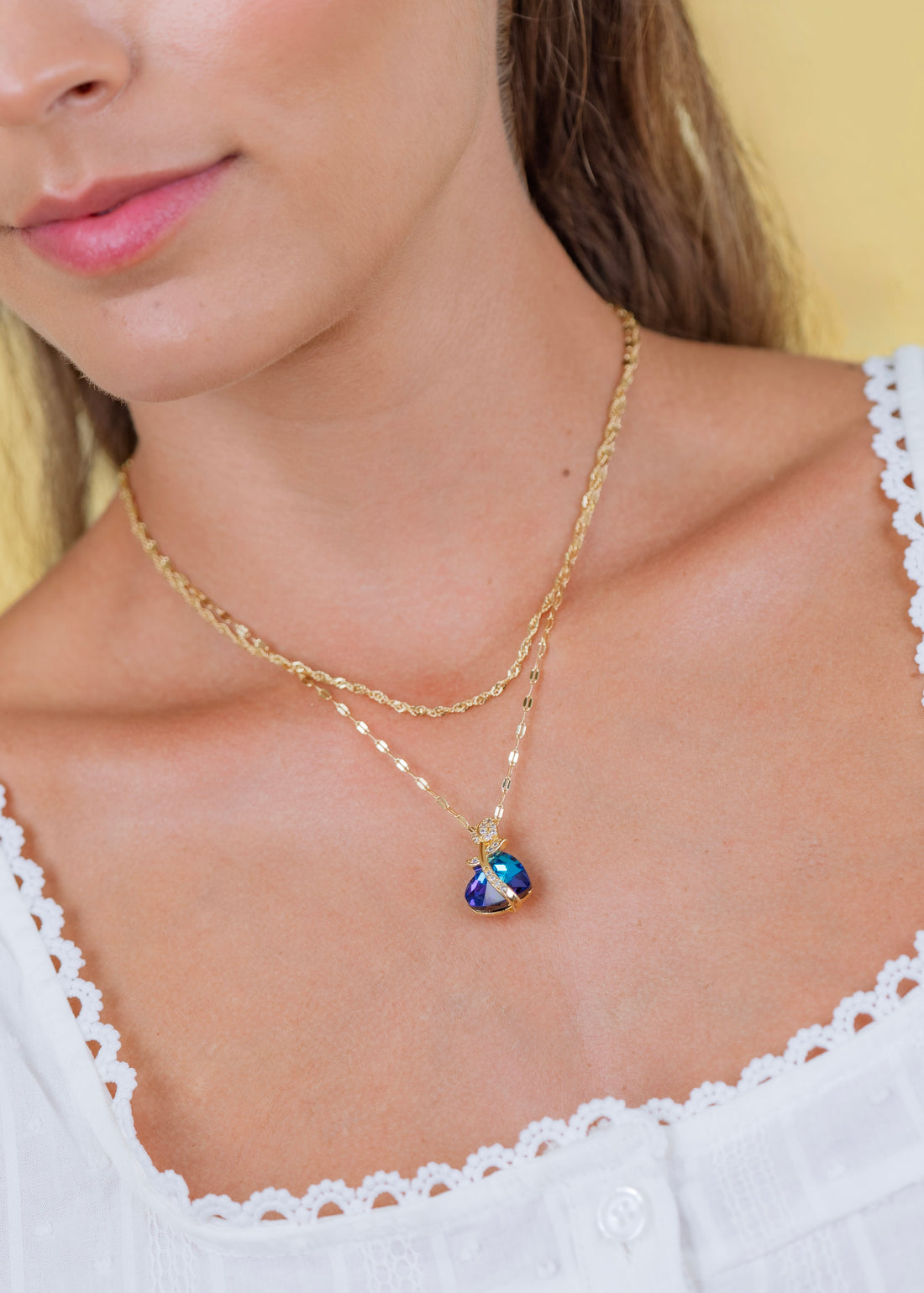 Collar Corazón Del Mar