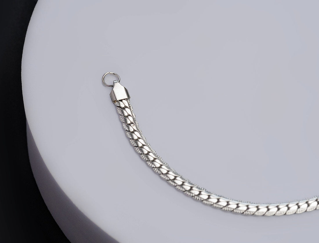 Pulsera Emilio Plateada Ref:F190
