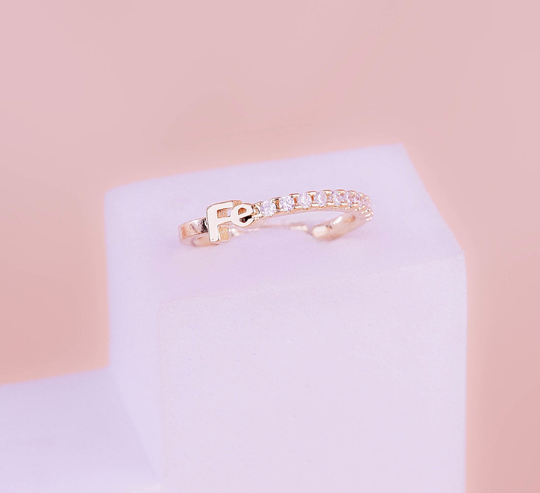 Anillo Fe Dorado Ref:A545