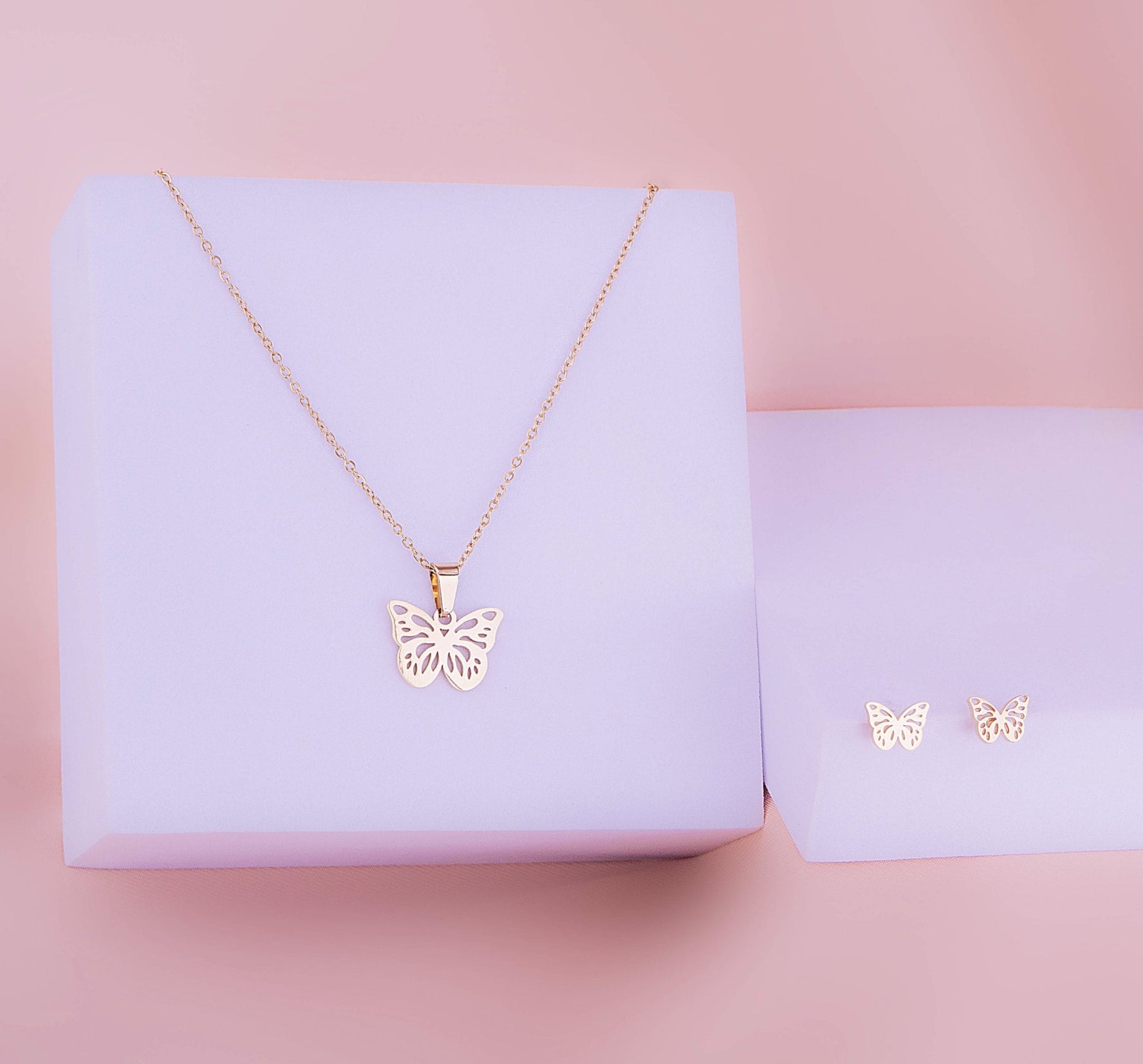 Juego Mariposa Dorado Ref: G169