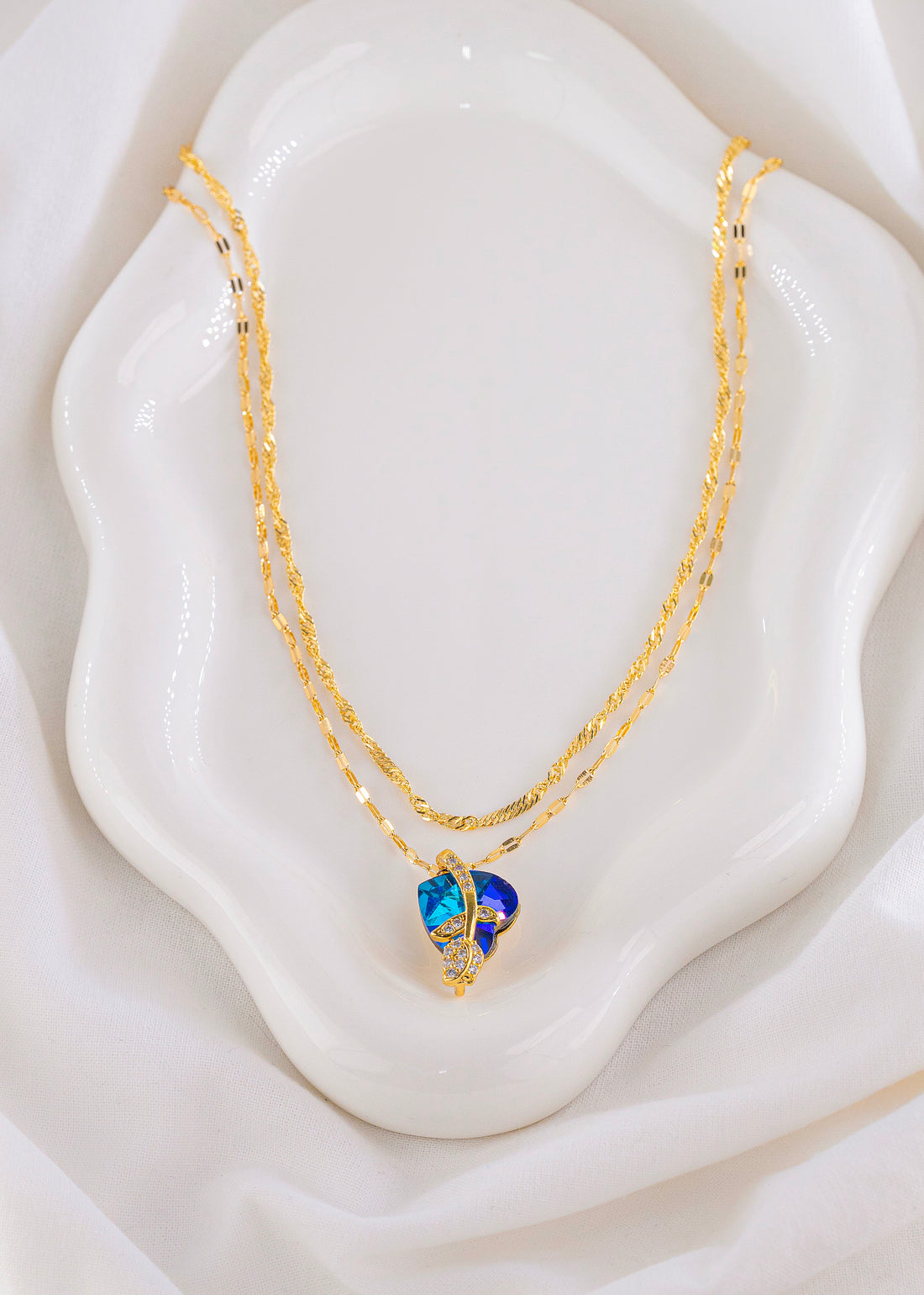 Collar Corazón Del Mar