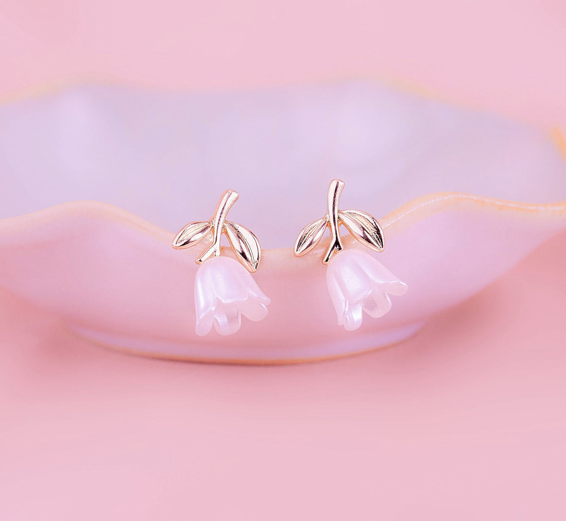 Aretes Tulipanes Ref:B628