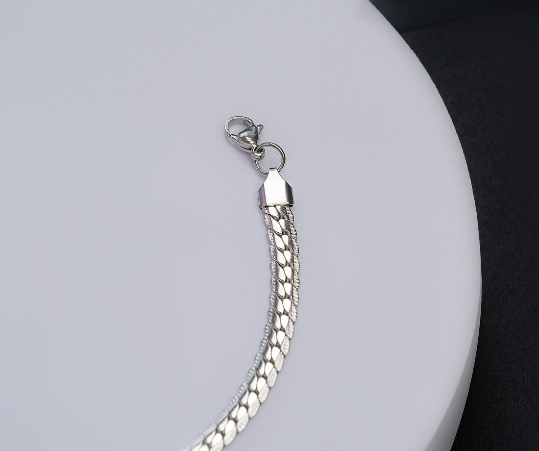 Pulsera Emilio Plateada Ref:F190
