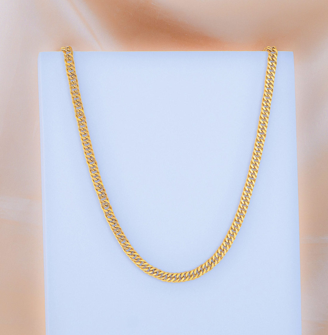 Cadena Cubana Dorada Ref: D208