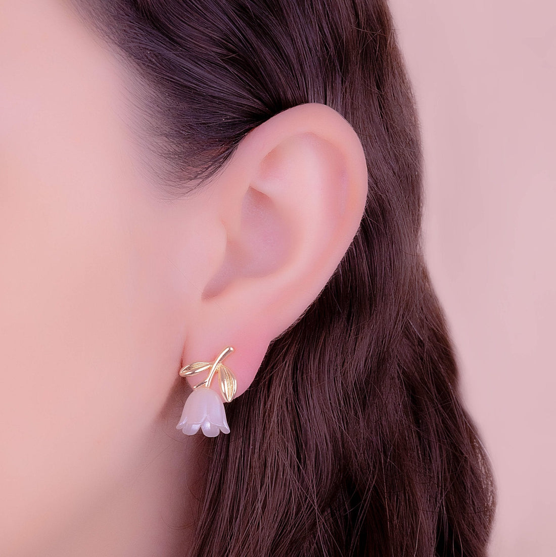 Aretes Tulipanes Ref:B628