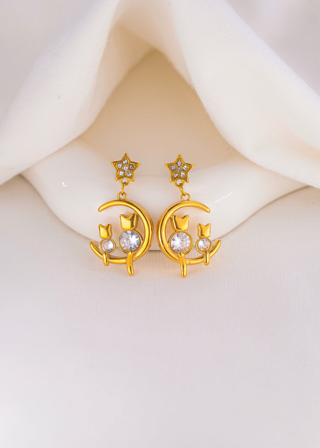 Aretes Amor Lunar