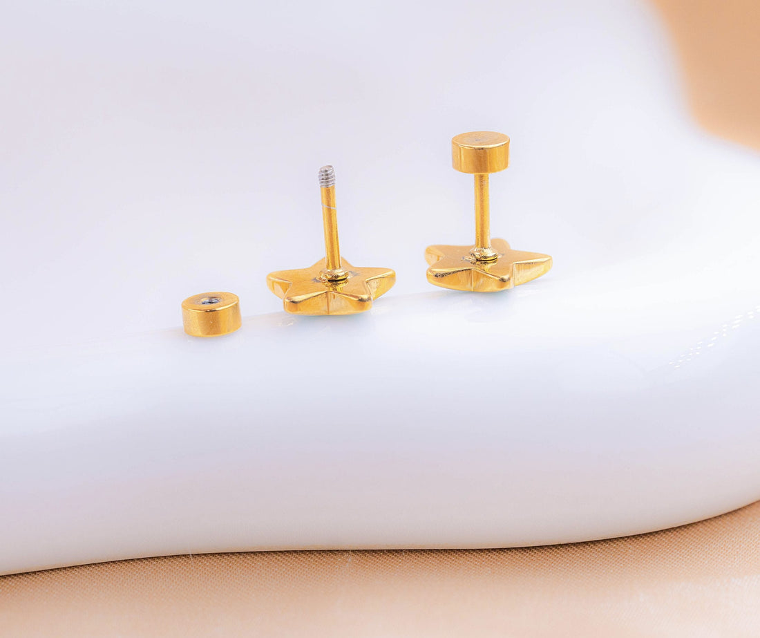 Topitos Seguridad Estrellas Azules Ref: L1831