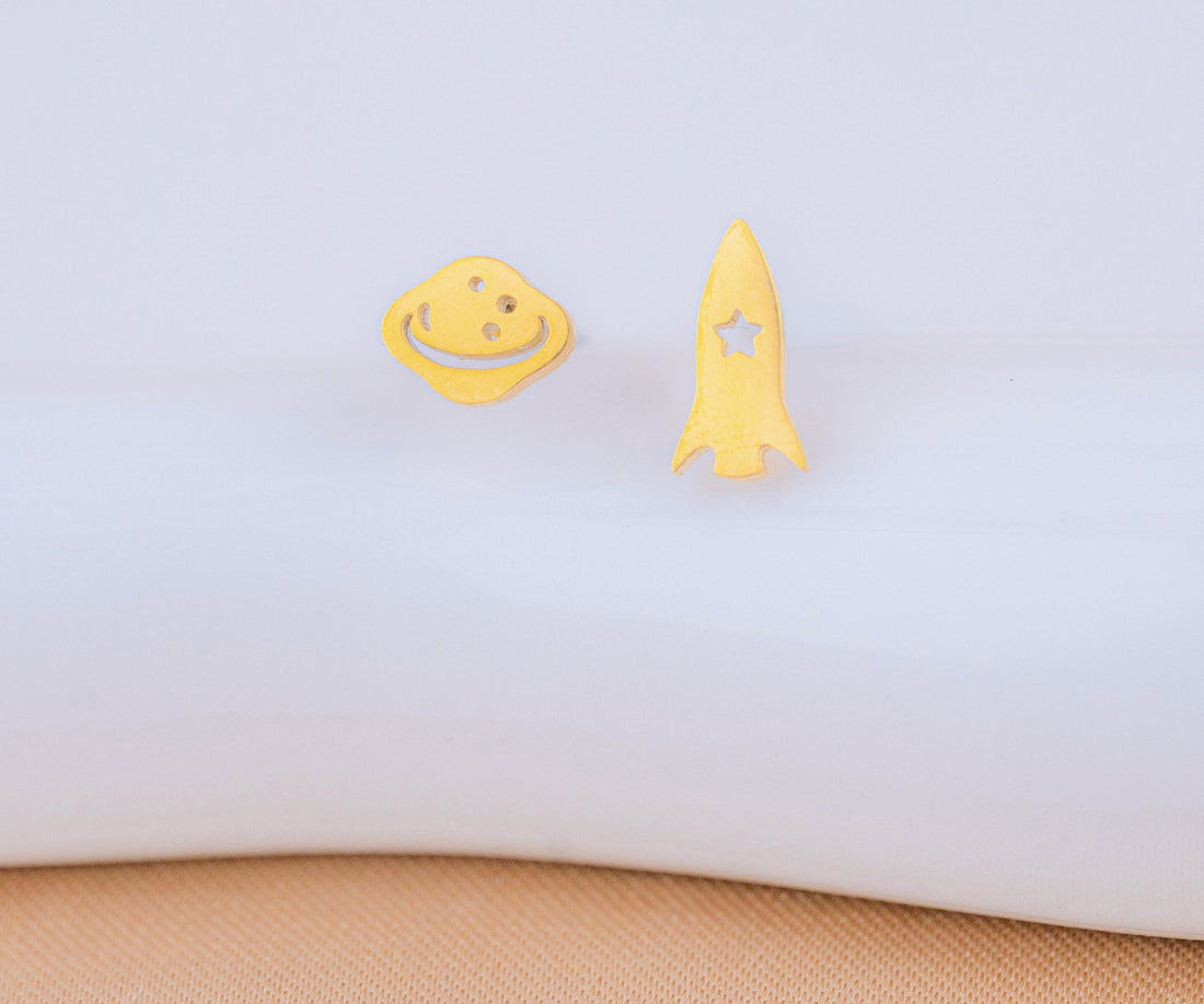 Topitos Nave Planeta Dorados Ref: L1835