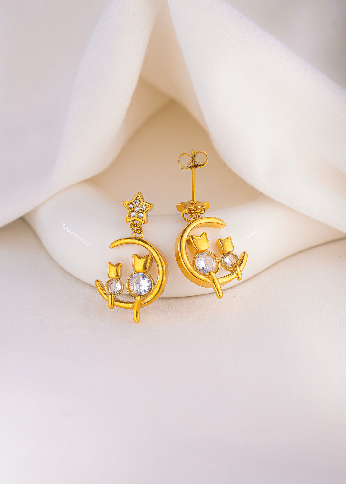 Aretes Amor Lunar