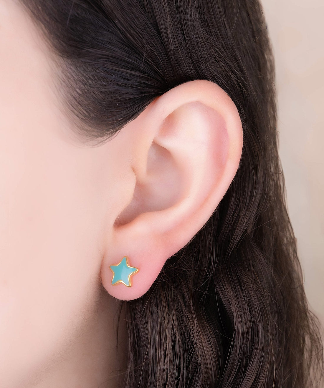 Topitos Seguridad Estrellas Azules Ref: L1831