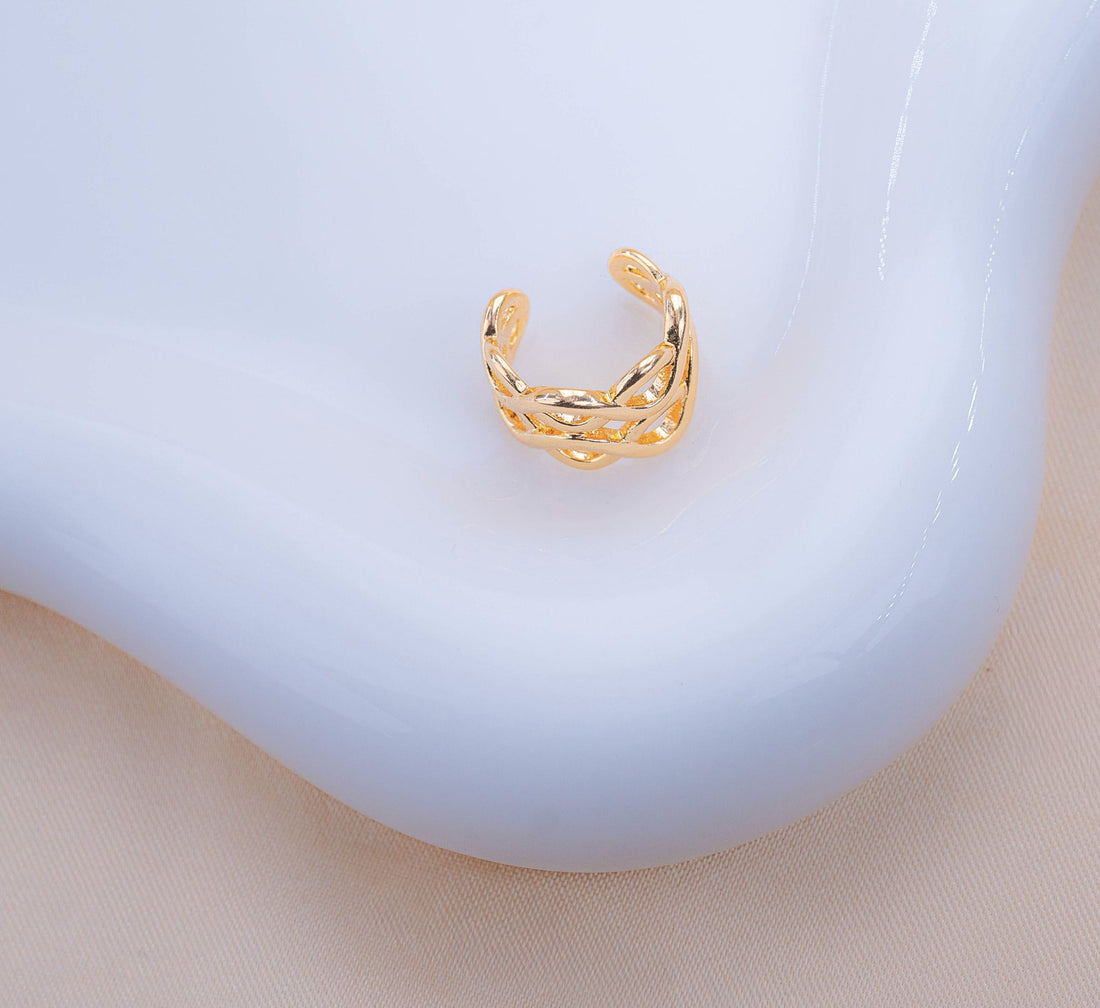 Ear Cuff Elina Dorado Ref: E986