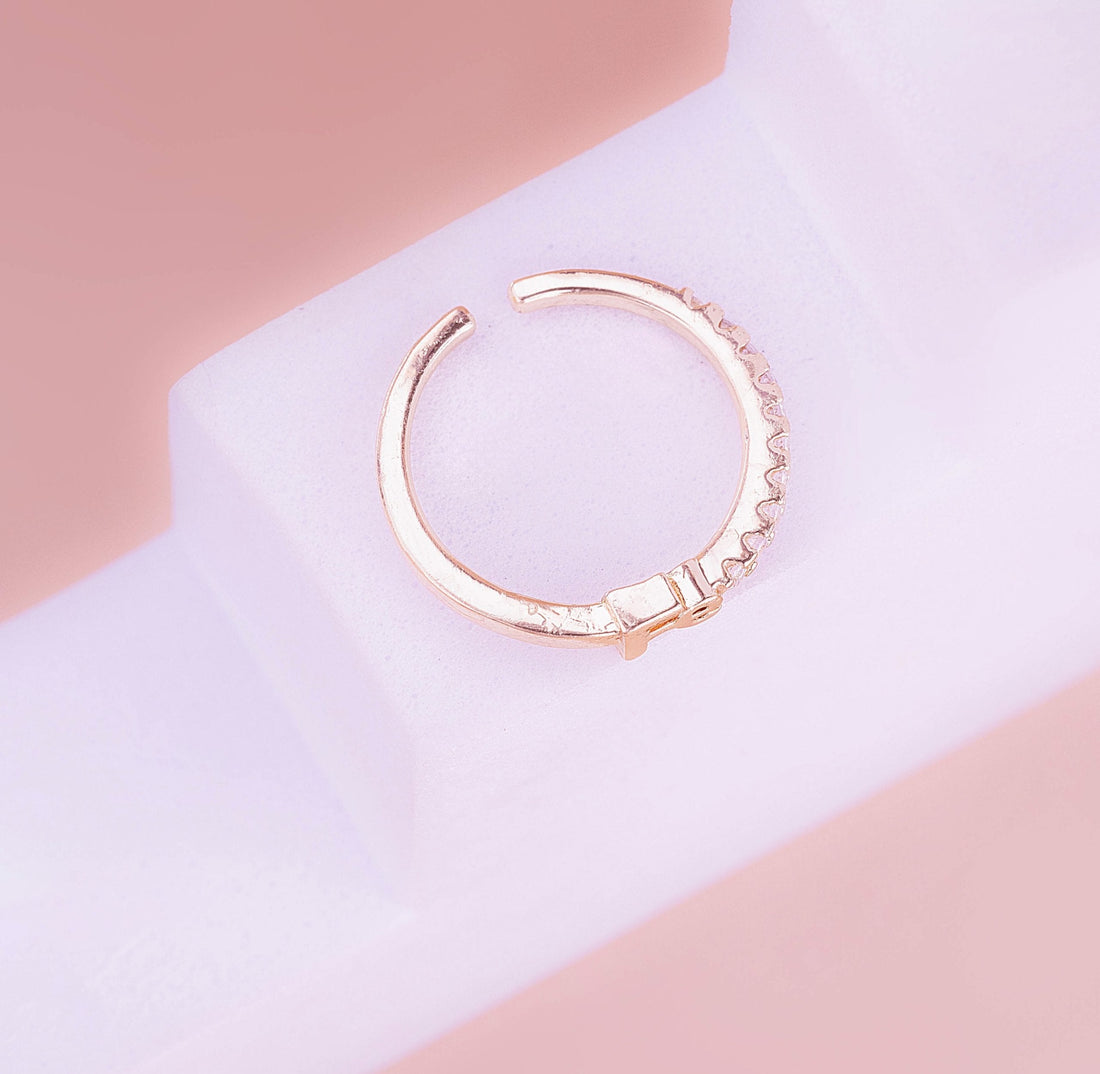 Anillo Fe Dorado Ref:A545
