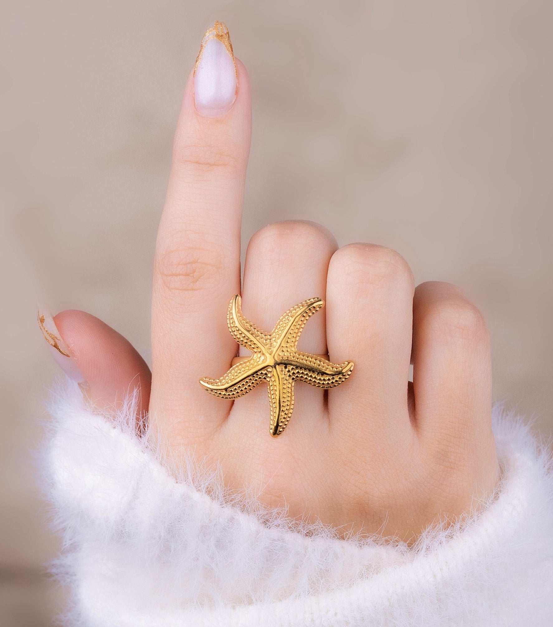 Anillo Estrella De Mar Ref: A2561