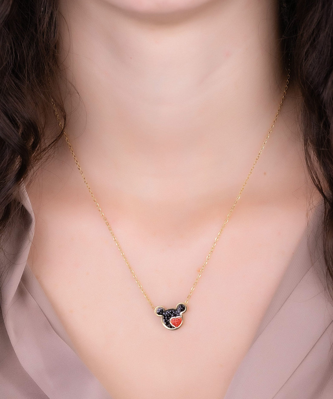 Cadena Mickey Corazón Ref: C072