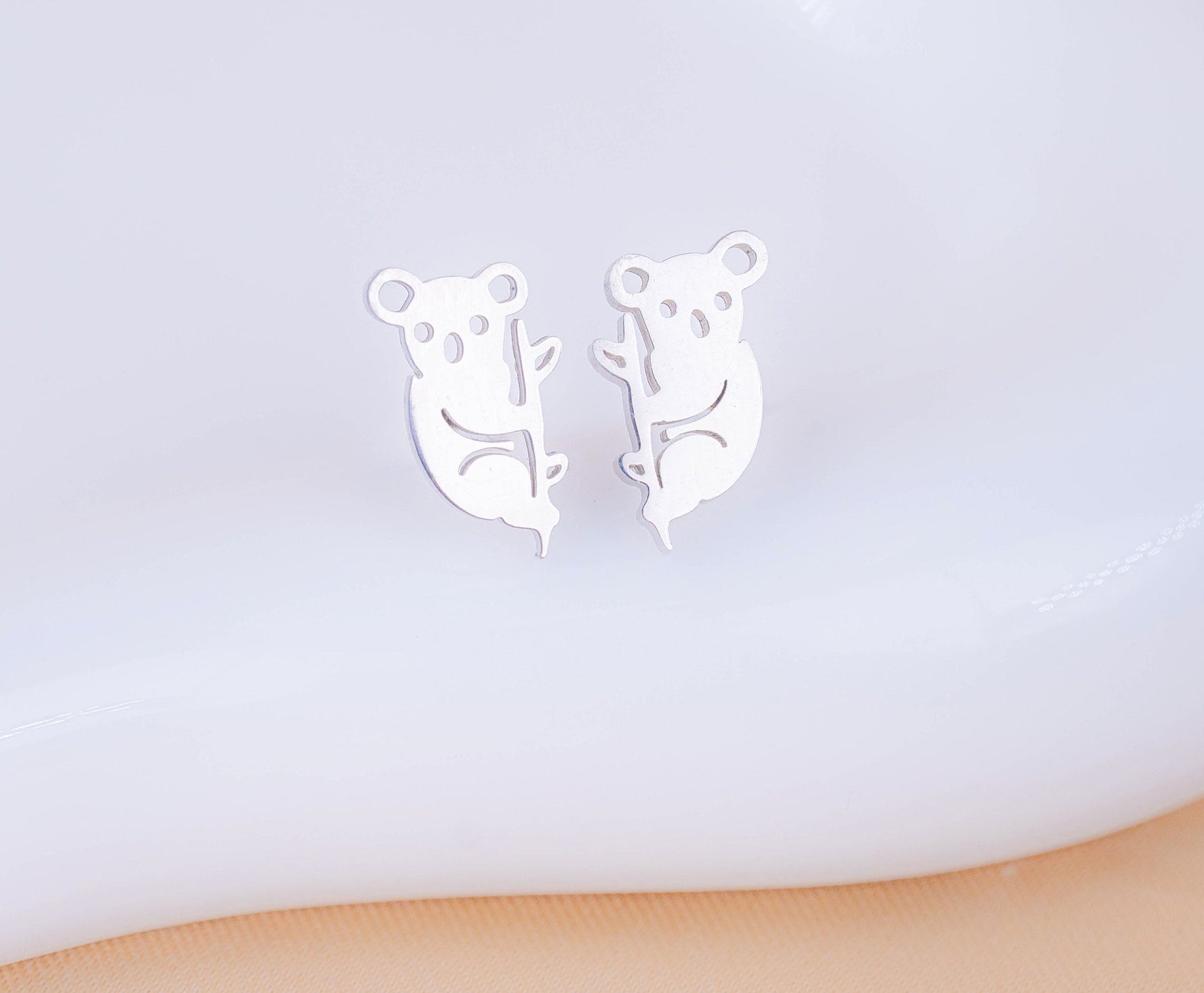 Topitos Koalas Plateados Ref: L1813