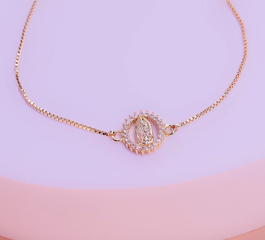 Pulsera Virgen Circones Ref: I231