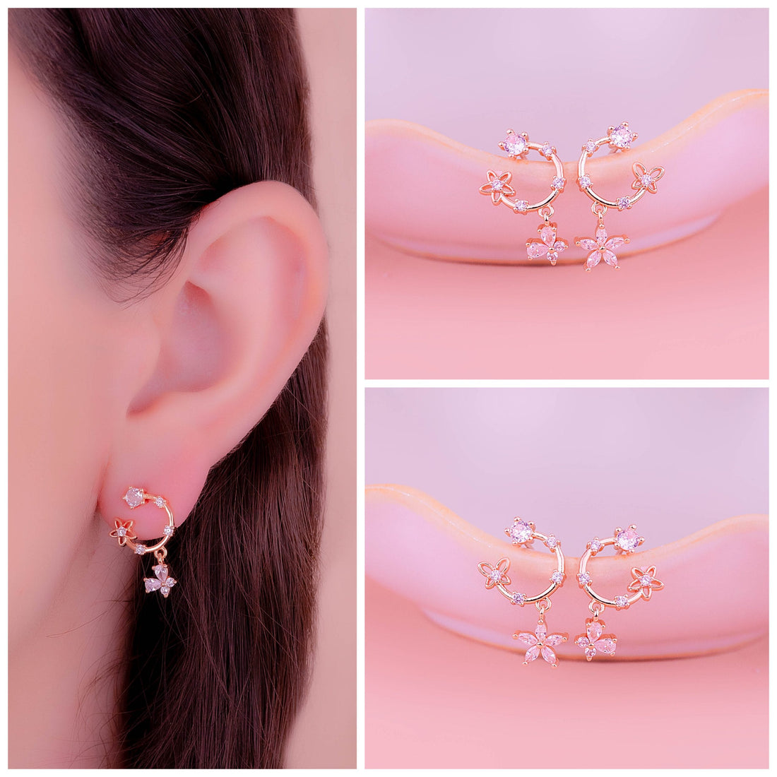 Aretes Flora Ref: B846