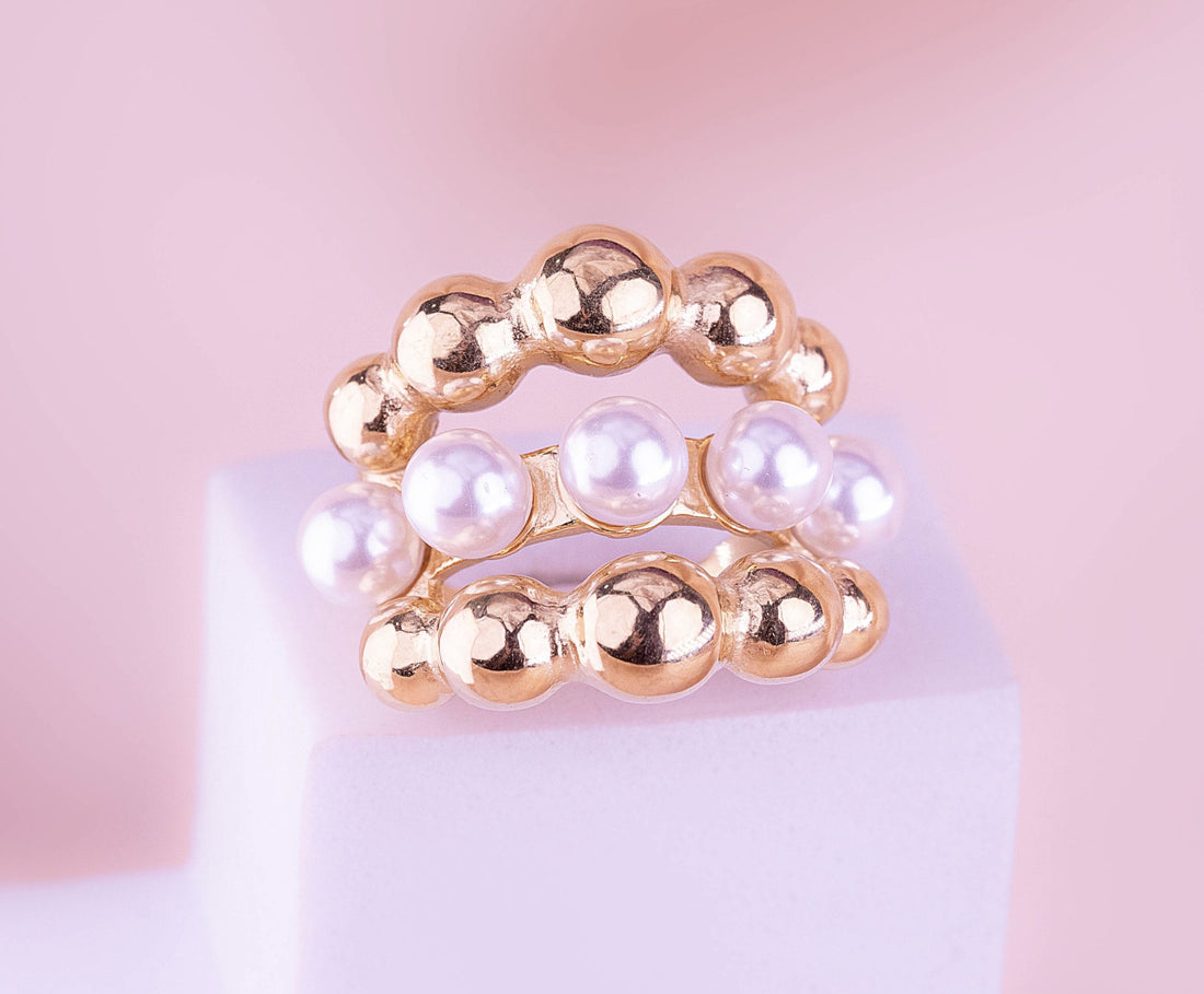 Anillo Gretel Dorado Ref: A1483