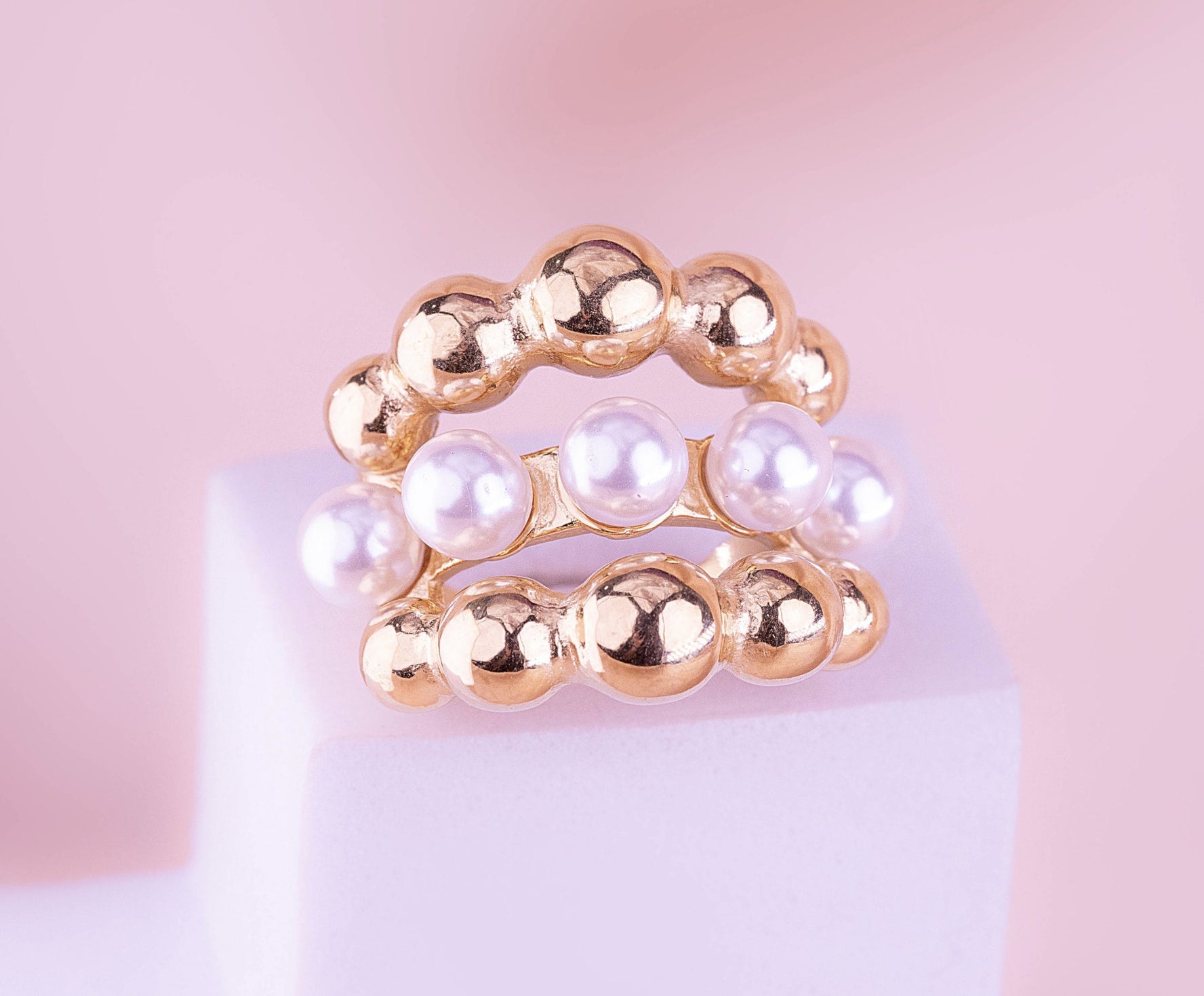 Anillo Gretel Dorado Ref: A1483