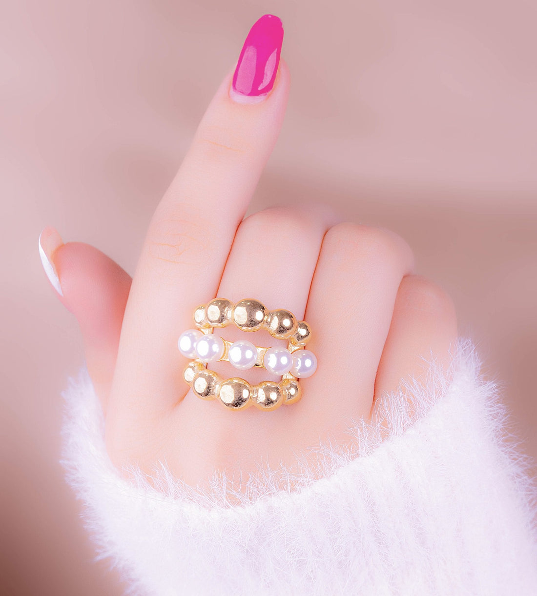 Anillo Gretel Dorado Ref: A1483