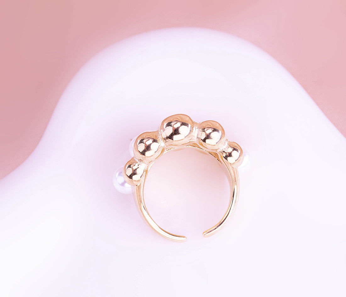 Anillo Gretel Dorado Ref: A1483