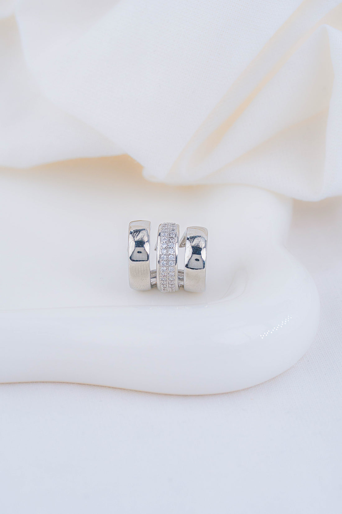 Ear Cuff Clea Plateado Ref: E1444