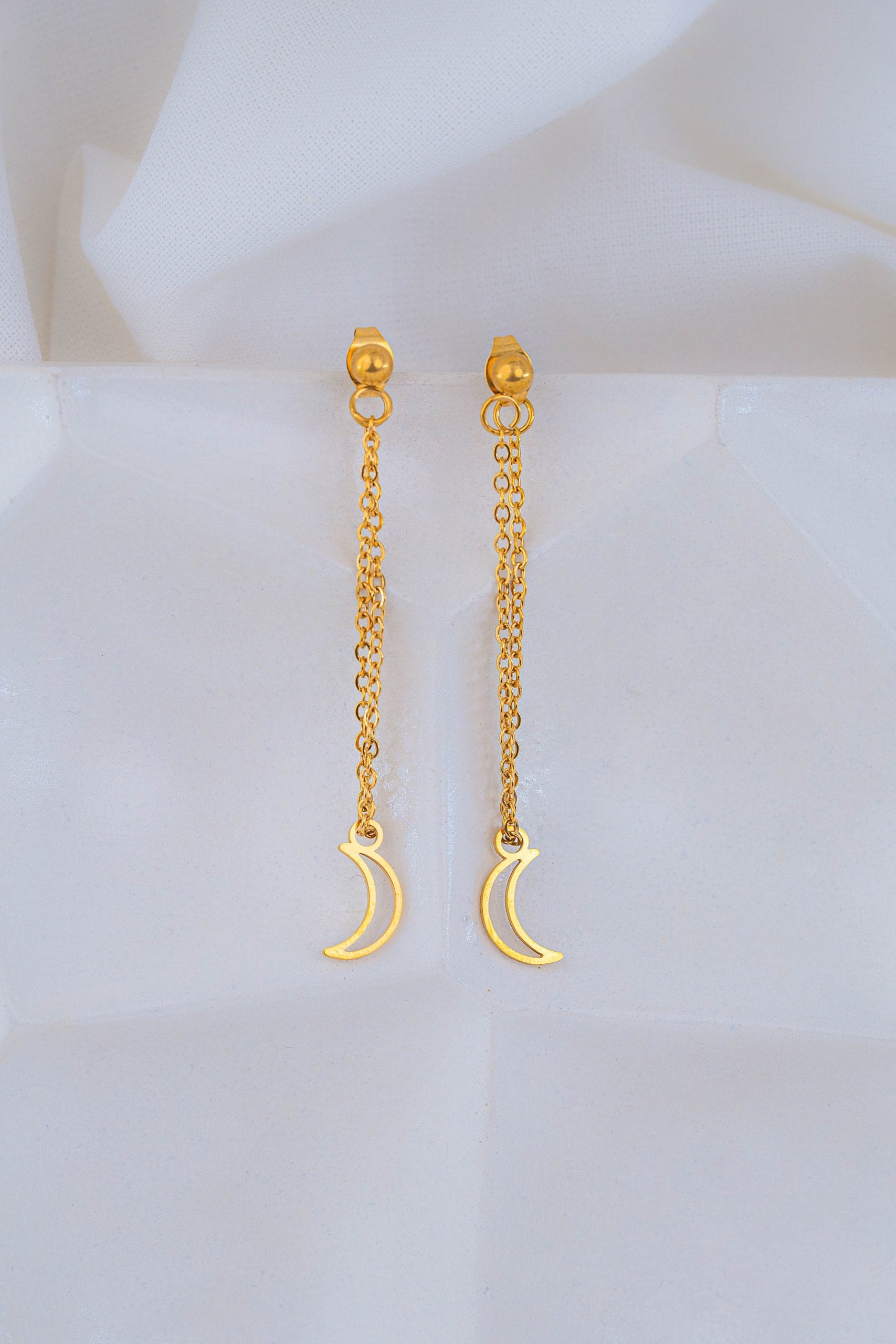 Aretes Media Luna Ref: B3222